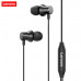 Lenovo HF130 Wired 3.5mm In-ear Headphones – Black